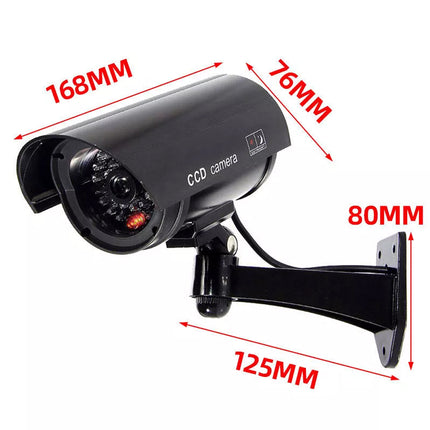 4 Sets Flash LED Light Fake Dummy Camera Night Security Surveillance CCTV
