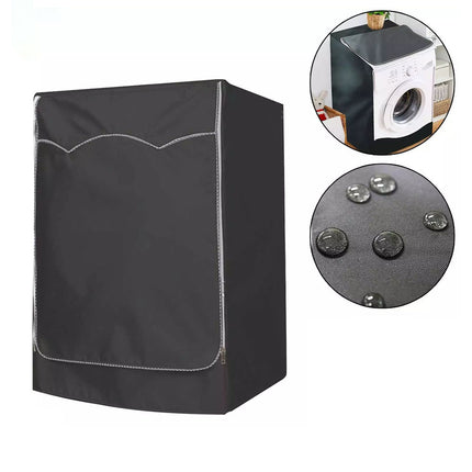 Waterproof Dustproof Washing Machine Top Cover Protect Front Load Washer Dryer  (63x68x100cm)
