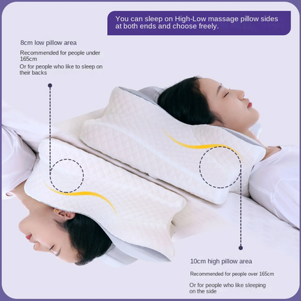 Orthopedic Memory Foam Pillow Neck Shoulder Support Cushion Pillows Pain Relief