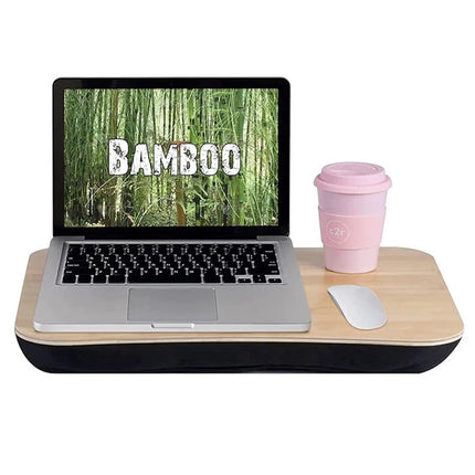 Portable Lap Tray Desk Cushion Computer Laptop Table Pillow Read Workstation Black