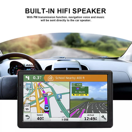 7Inch Portable Truck Car GPS Navigation Lifetime Free AU Map Updates 8G