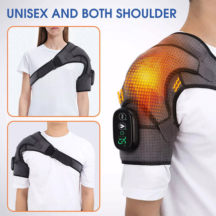 Heated Shoulder Wrap Shoulder Heating Pads Massager Rotator Cuff Support Brace