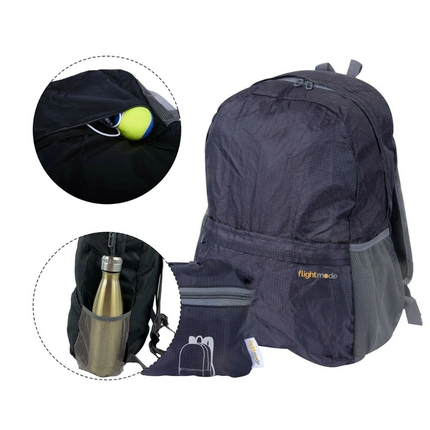 2* Travel Foldable Backpack Lightweight Shoulder Foldaway Luggage Bags Gym Sports