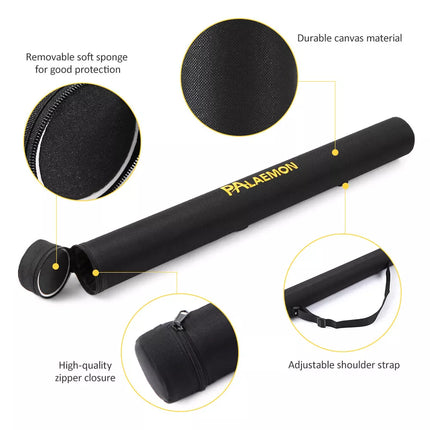 73cm Fishing Rod Tube Case Fishing Rod Pole Storage Carrier Fishing Rod Protecto