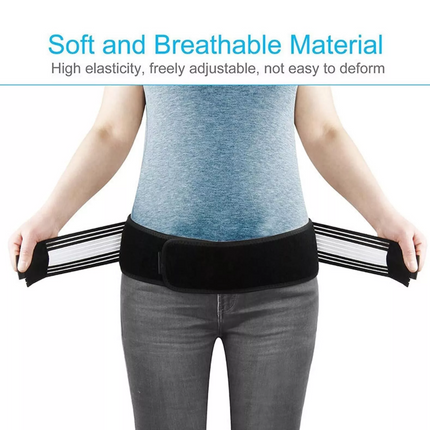 Sacroiliac Joint Belt With Vents Hip Brace for Sciatica Pelvis Lumbar Nerve Pain