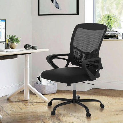 Ergonomic Mesh Office Chair Swivel Height Adjustable Study Home Office Chairs