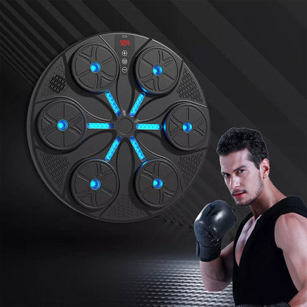 Smart Punching Boxing Training Pad Electronic Music Machine Home Wall Target