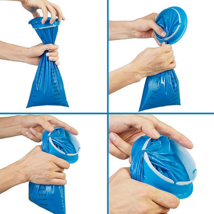 Disposable Vomit Bags Sickness Travel Plane Motion Car Bus Sea Sick Sealable 50X