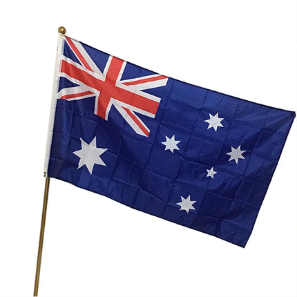 10PCS Large Australian Flag 150cm x 90cm Aussie Australia ANZAC Day Heavy Duty
