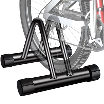 Portable Steel Bike Rack Bicycle Storage Floor Stand Parking Holder for Cycling