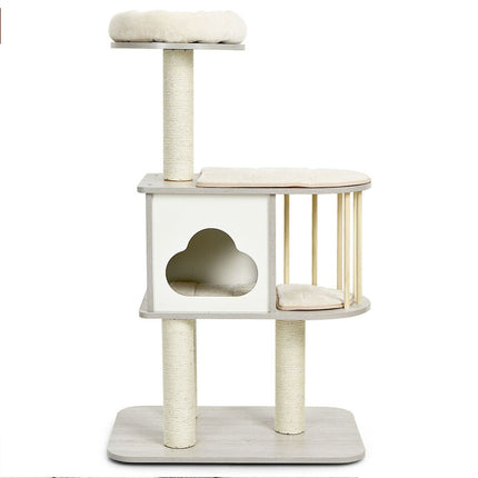 Cat Tree Tower Pet Condon House Bed Sisal Scratcher Posts Furniture