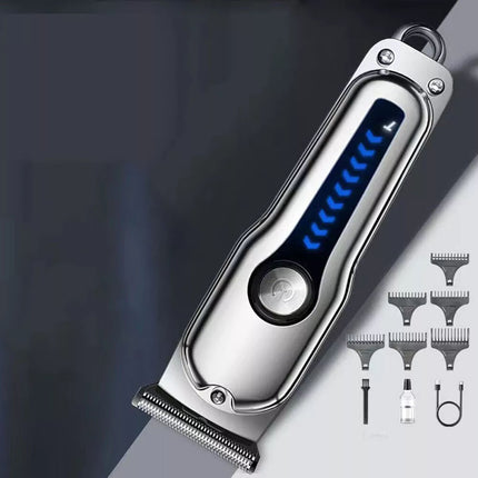 Electric Hair Trimmer Cordless Rechargeable Body Pubic Grooming Kit