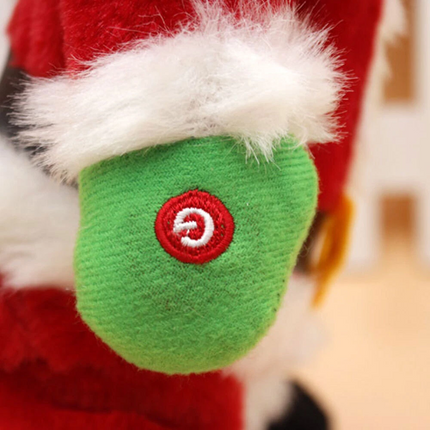 Dancing Santa Claus Doll Electric Musical Toy Twerking Singing Christmas Gift