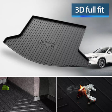 Heavy Duty Car Cargo Mat Boot Liner Luggage Tray for Mazda CX5 CX-5 KF 2017-2024