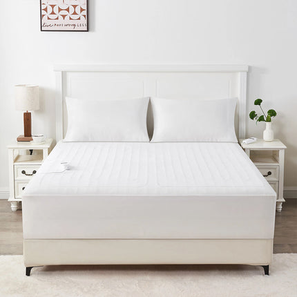 Plush Electric Blanket Fully-Fitted Washable Winter Warm Underlay Double(137x193cm)