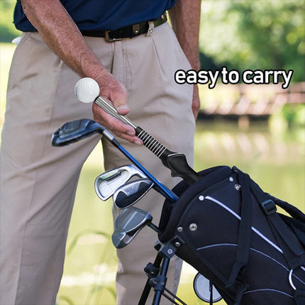 Golf Swing Practice Stick Telescopic Trainer Master Training Aid Posture Correct  （black）