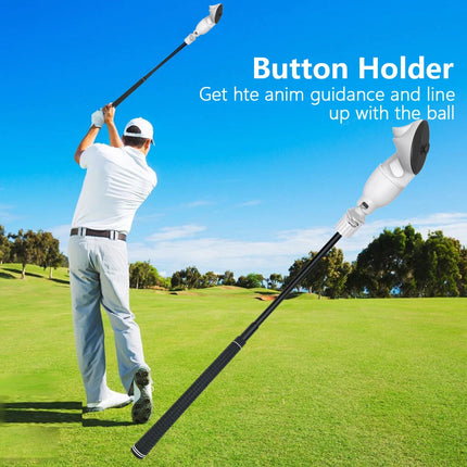 VR Golf Club Handle Game Attachment Compatible With Meta Quest 3 Oculus Quest 2