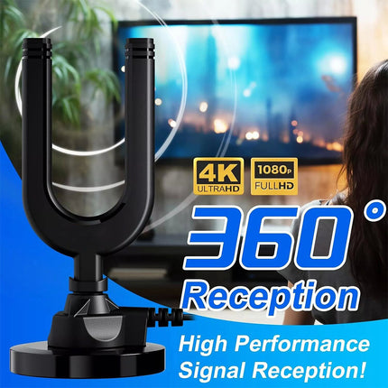 Rewave Antena Rewave TV Antenna Signal Booster Amplified Hd Digital TV Antenna