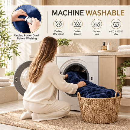 Electric Heated Throw Blanket Warm Poncho Wrap Blanket Portable heated Shawl