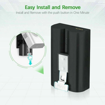 Updated Ring Rechargeable Battery Pack Quick-Release For Video Doorbell 2 3 4