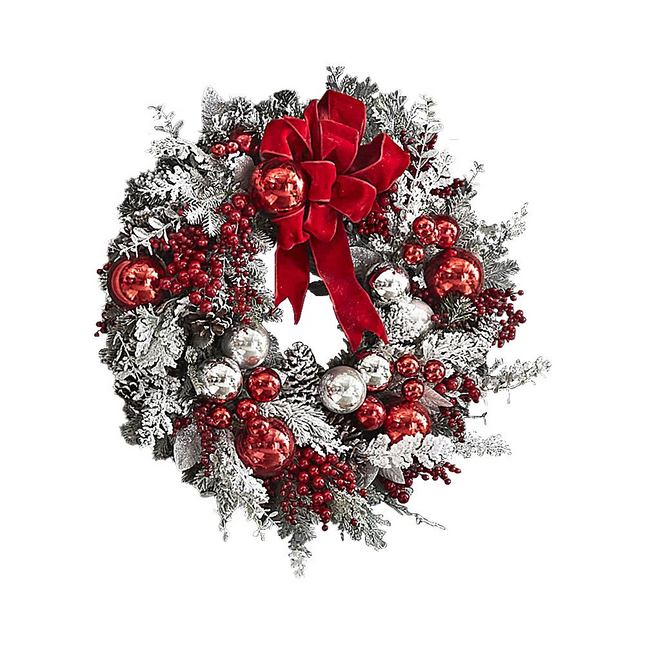 Christmas Wreath Outdoor Front Door Hanging Garland Home Decoration