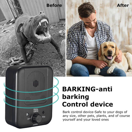 Dog Barking Stop Ultrasonic Anti Barking Device Repeller Anti-Bark Bark Control