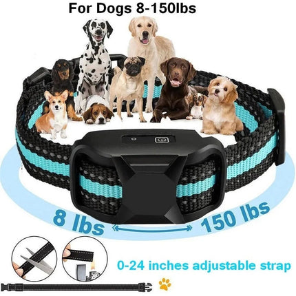 Anti-Bark Electric Dog Pet Training E Collar Obedience Remote Control No-Shock
