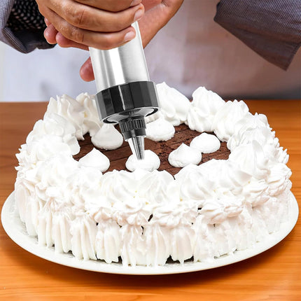 Biscuit Press Gun Cookies Making Kit Cake Icing Decorating Biscuit Maker Set