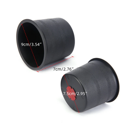 2X Car Door Armrest Cup Holder Storage Console For Toyota Land Cruiser 70 Series