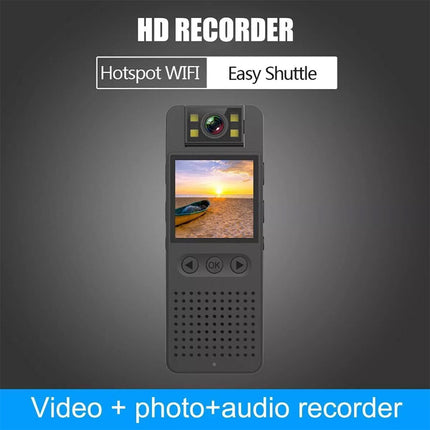 1080P Mini Body Camera WiFi Video Recorder Wearable Police Body cam Night Vision