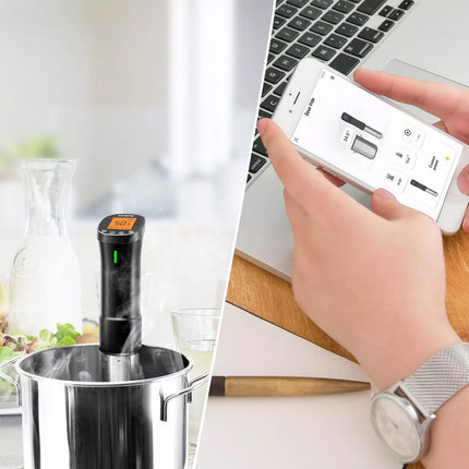 WIFI Sous Vide Culinary Cooker Immersion Circulator ISV-200W Alarm 1000W