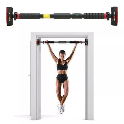Pull Up Bar Chin Up Bar 70-100cm Adjustable Push Up Bar Doorway Wall Gym Frame