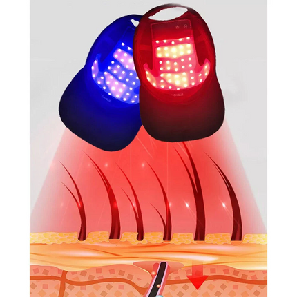 Laser&LED Red Light Therapy Cap Hair Growth Fast Regrowth Anti Hair Loss Hat