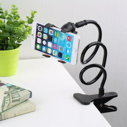 Mobile Phone Holder Flexible 360° Clip Mount Stand Holder Bracket Clamp Desk