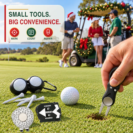 24 Day Golf Advent Calendar with Golf Accessories Christmas Gift for Golfers