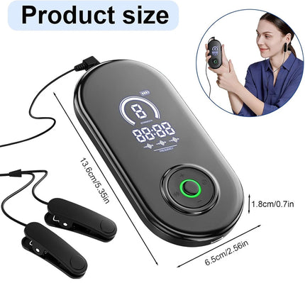 Sleep Aid CES Device With Ear Clips for Insomnia Stress Depression Migraine