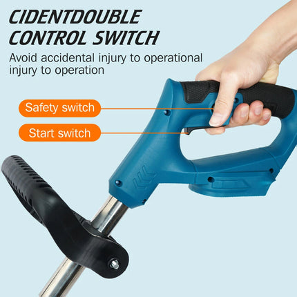 Cordless Electric Grass String Trimmer Lawn  Brush Mower Whipper Snipper
