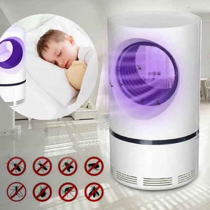 Mosquito Killer USB Charger Electronic Indoor Zapper Trap Inhaled Insect Fly Bug