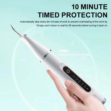Electric Tooth Cleaner Ultrasonic Dental Scaler Tartar Plaque Calculus Remover White