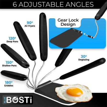 Adjustable Angle Spatula - New PPSU material - Turner and Flipper for Eggs