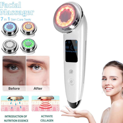 EMS Microcurrent Facial Massager Face Lifting Anti-aging Skin Tightening Machine