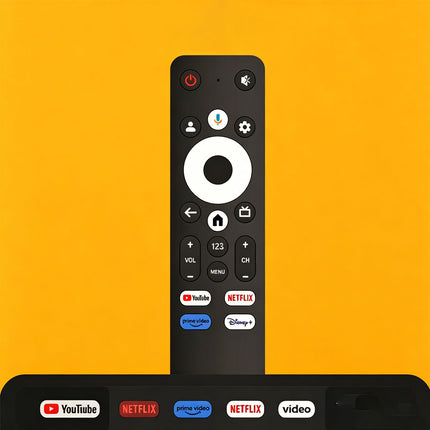 For BLAUPUNKT TV BP320HSG9800, BP240HSG9800 BP500USG9800 Voice Remote Control
