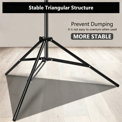 2.5X3M Photograph Background Support Adjustable Photo Backdrop Stand Kit +BAG