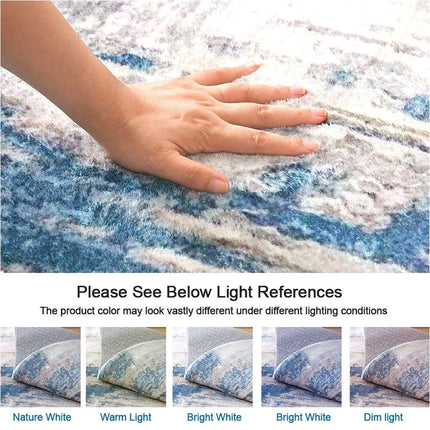 160x230cm Area Rugs Carpet Rug Mats Soft Floor Rugs for Living Room Bedroom Kitchen Indoor