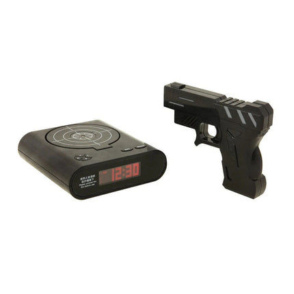 Laser Target  Shoot to Stop Game Alarm Clock LCD Screen Target Toys Gifts AU