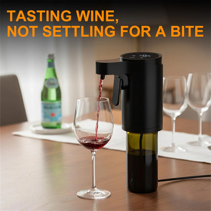 Automatic Electric Digital Wine Decanter Aerator Dispenser Pourer Pump Whiskey