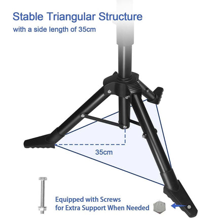 Portable Tripod Stand for StarLink Gen 3 Adjustable Starlink Mount Pipe Adapter