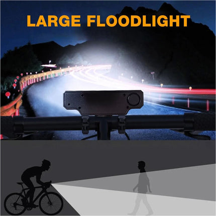 1200LM LED Bike Light Waterproof USB Rechargeable Bicycle Front Headlight Bar