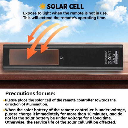 Solar Voice Remote Control Replacement for Samsung Smart TV BN59-01385B BN59-01385A