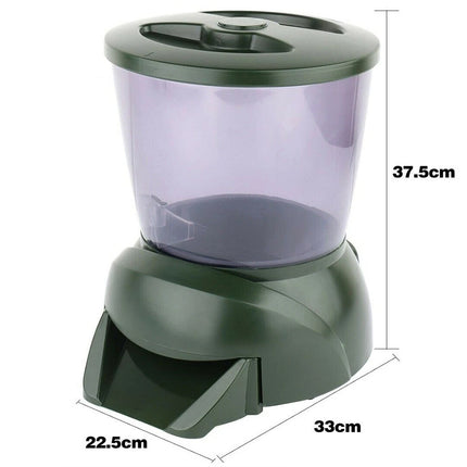 4.25L Automatic Aquarium Digital Tank Pond Fish Food Feeder Feeding Timer